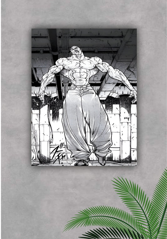 JACK HANMA || BAKI || ANIME POSTER Pitsstop