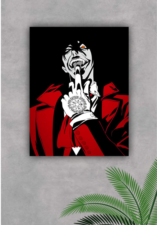 ALUCARD || HELLSING ANIME POSTER Pitsstop