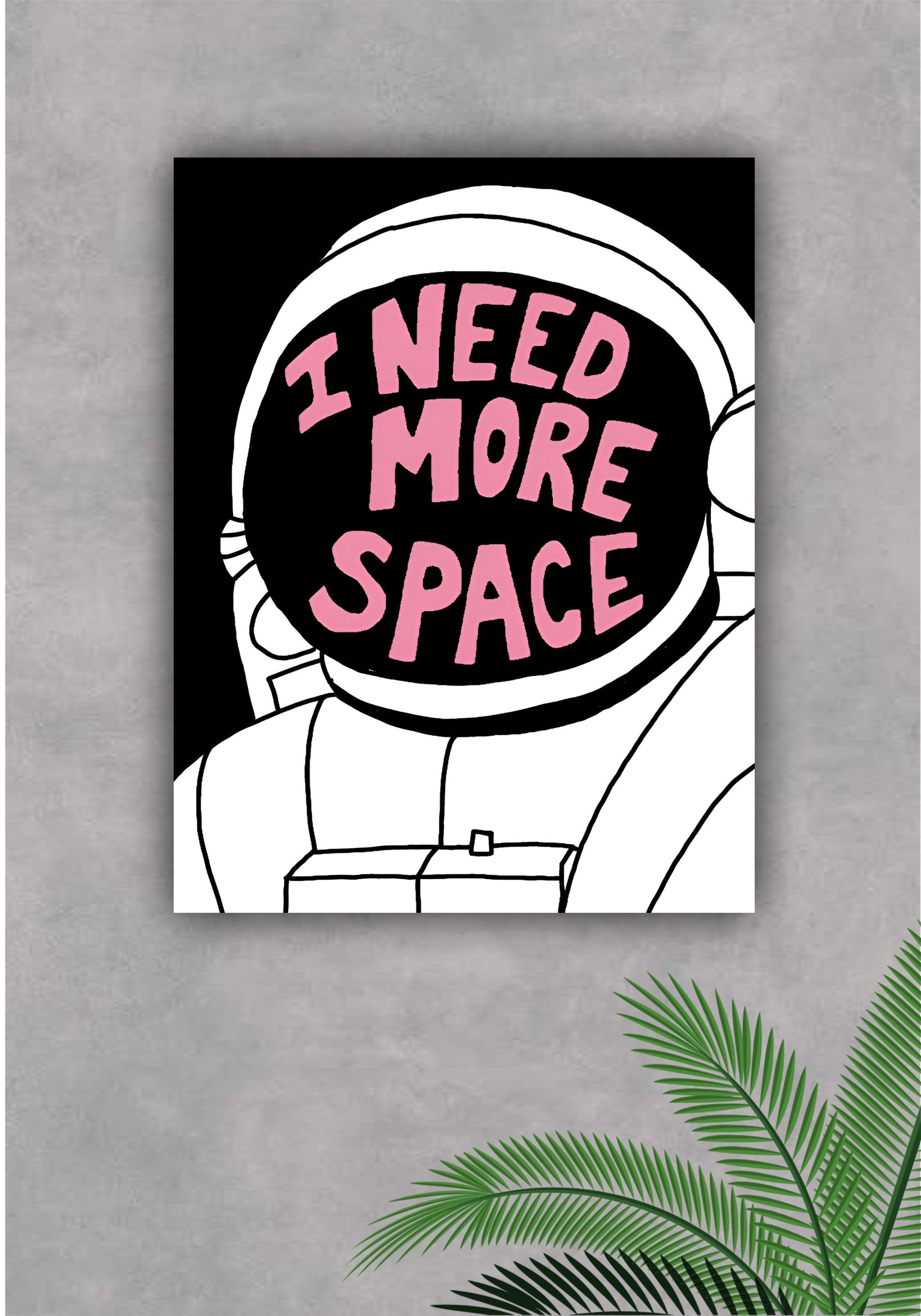 NEED SPACE || AESTHETIC POSTER Pitsstop