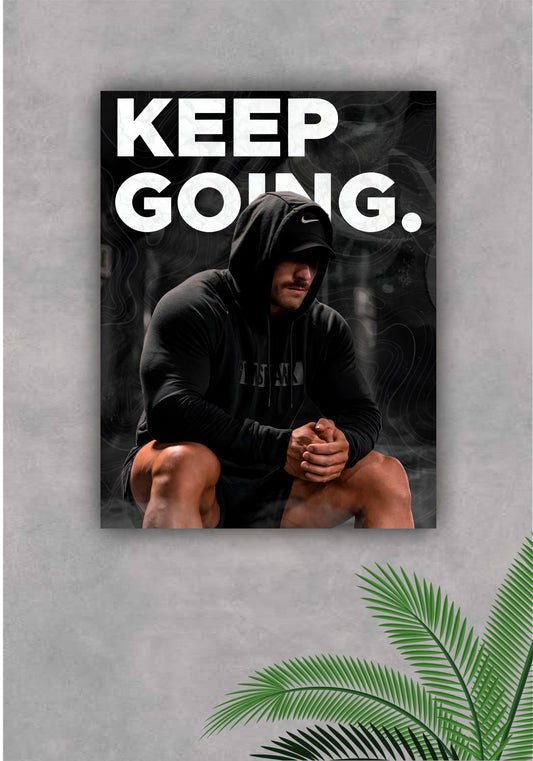 KEEP GOING || CBUM MOTIVATION POSTER Pitsstop