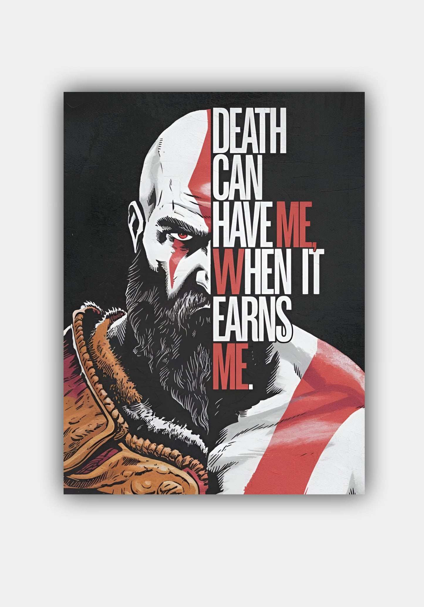 GOD OF WAR KRETOS || GAME POSTER