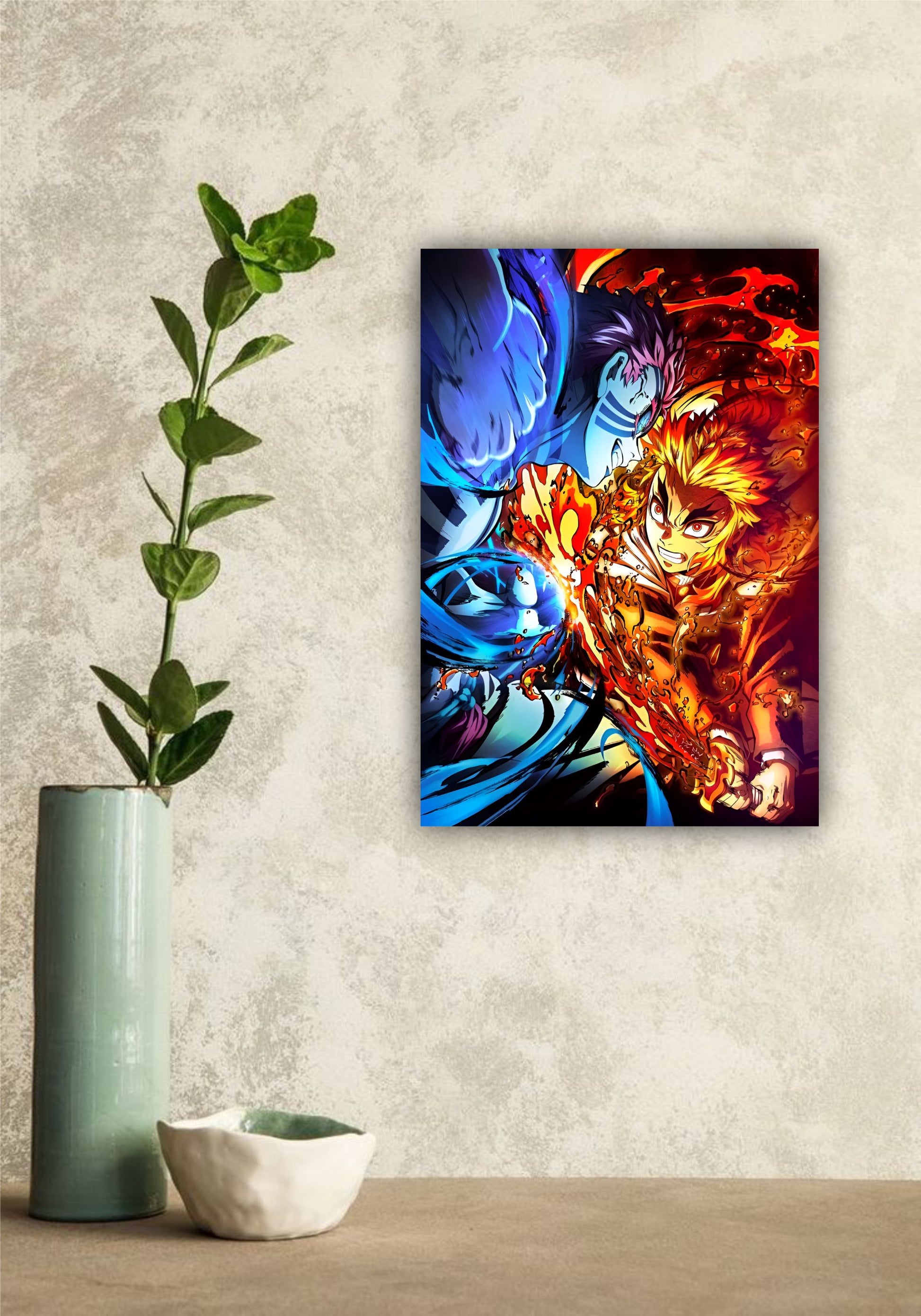 KYOJURO X AKAZA || DEMON SLAYER POSTER Pitsstop