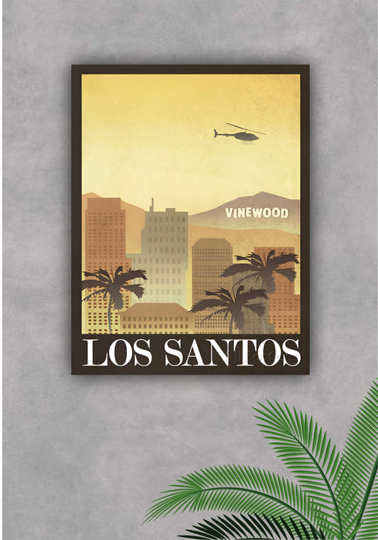 LOS SANTOS || GAME POSTER Pitsstop