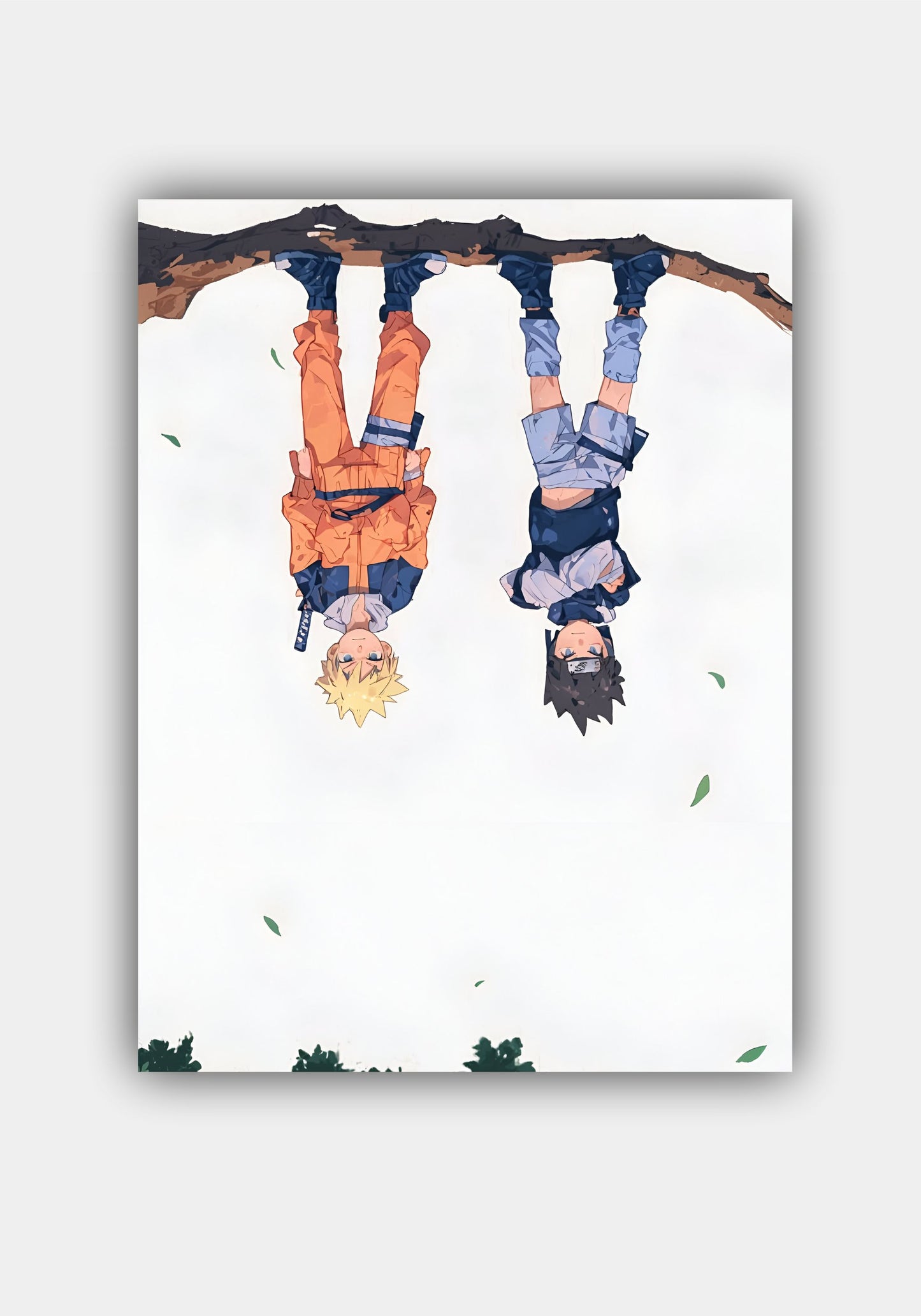 NARUTO x SASUKE || ANIME POSTER #2