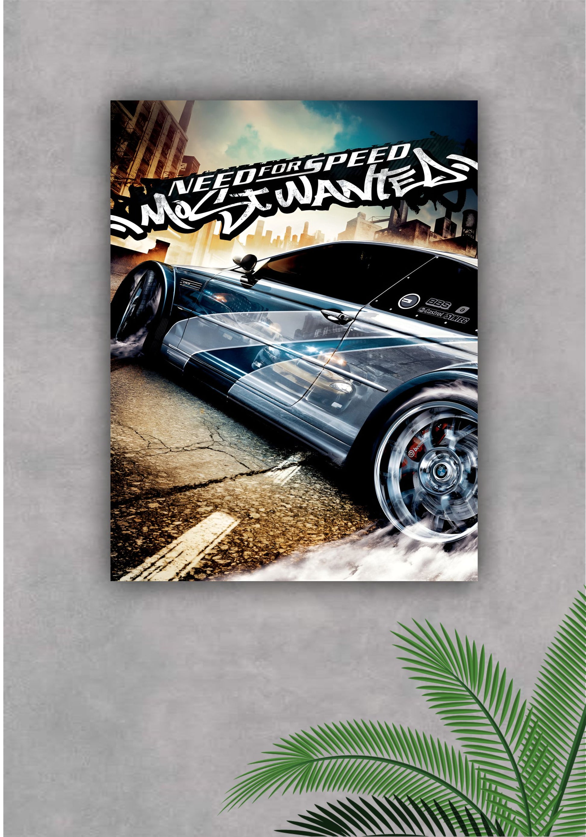 NFS MOST WANTED || GAME POSTER Pitsstop