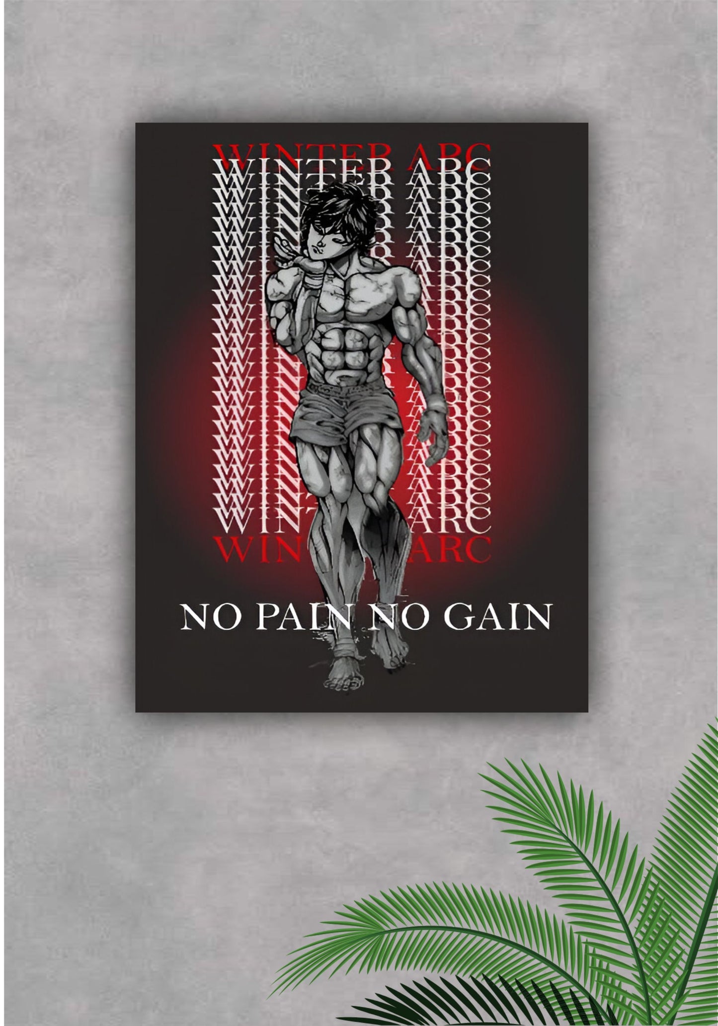 BAKI NO PAIN || MOTIVATION POSTER Pitsstop