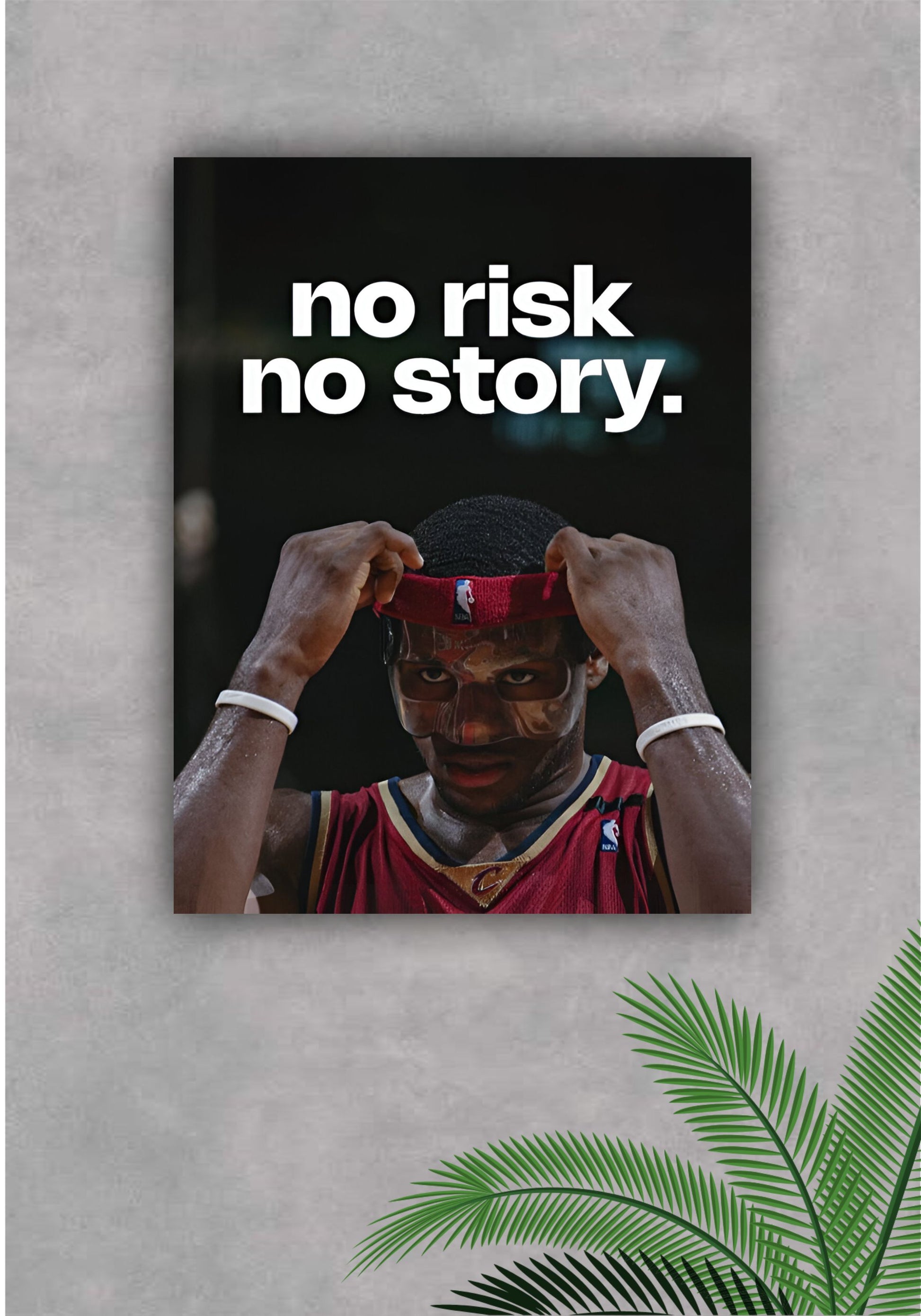 NO RISK NO STORY || MOTIVATION POSTER Pitsstop