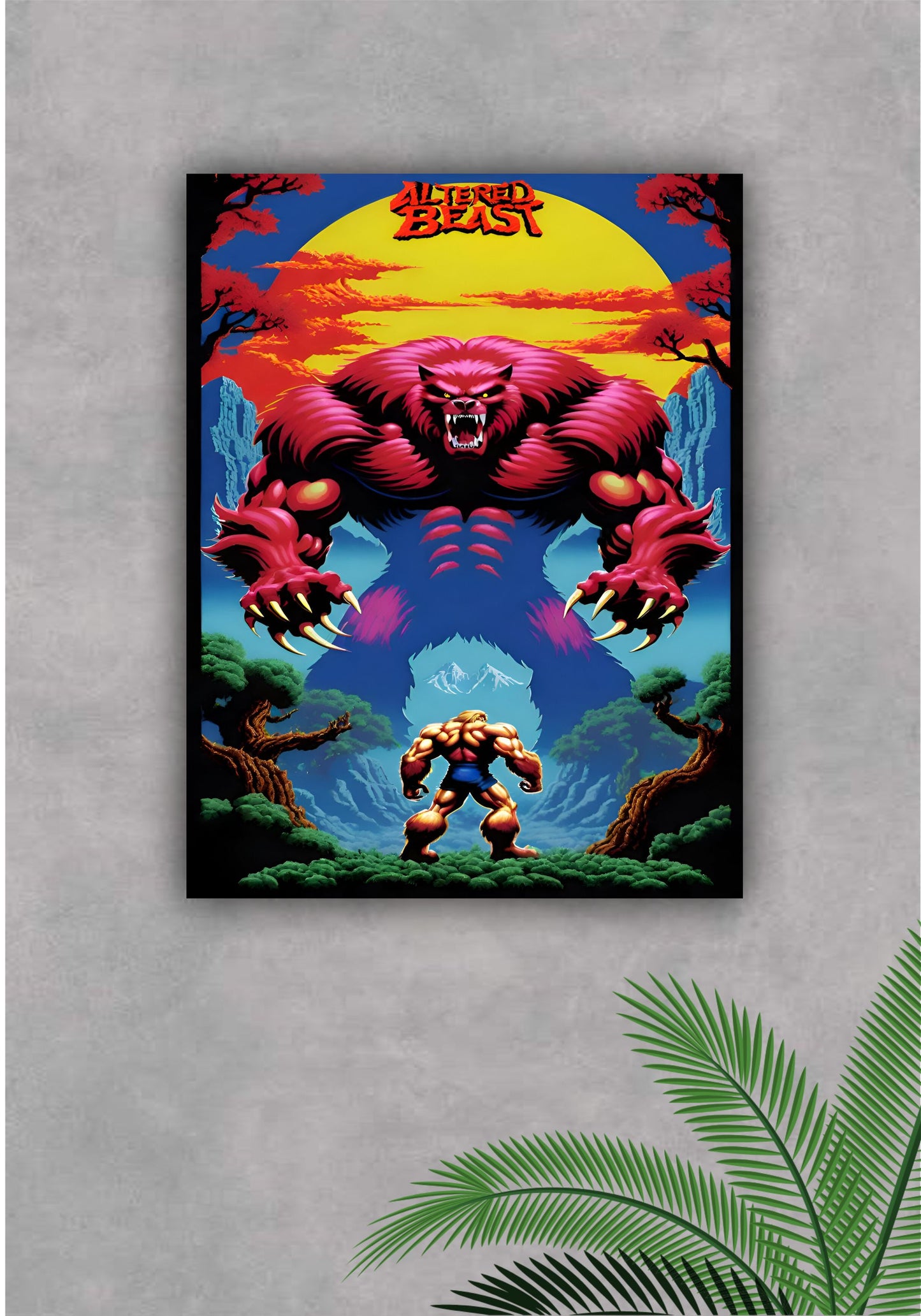 Altered Beast || GAME POSTER Pitsstop