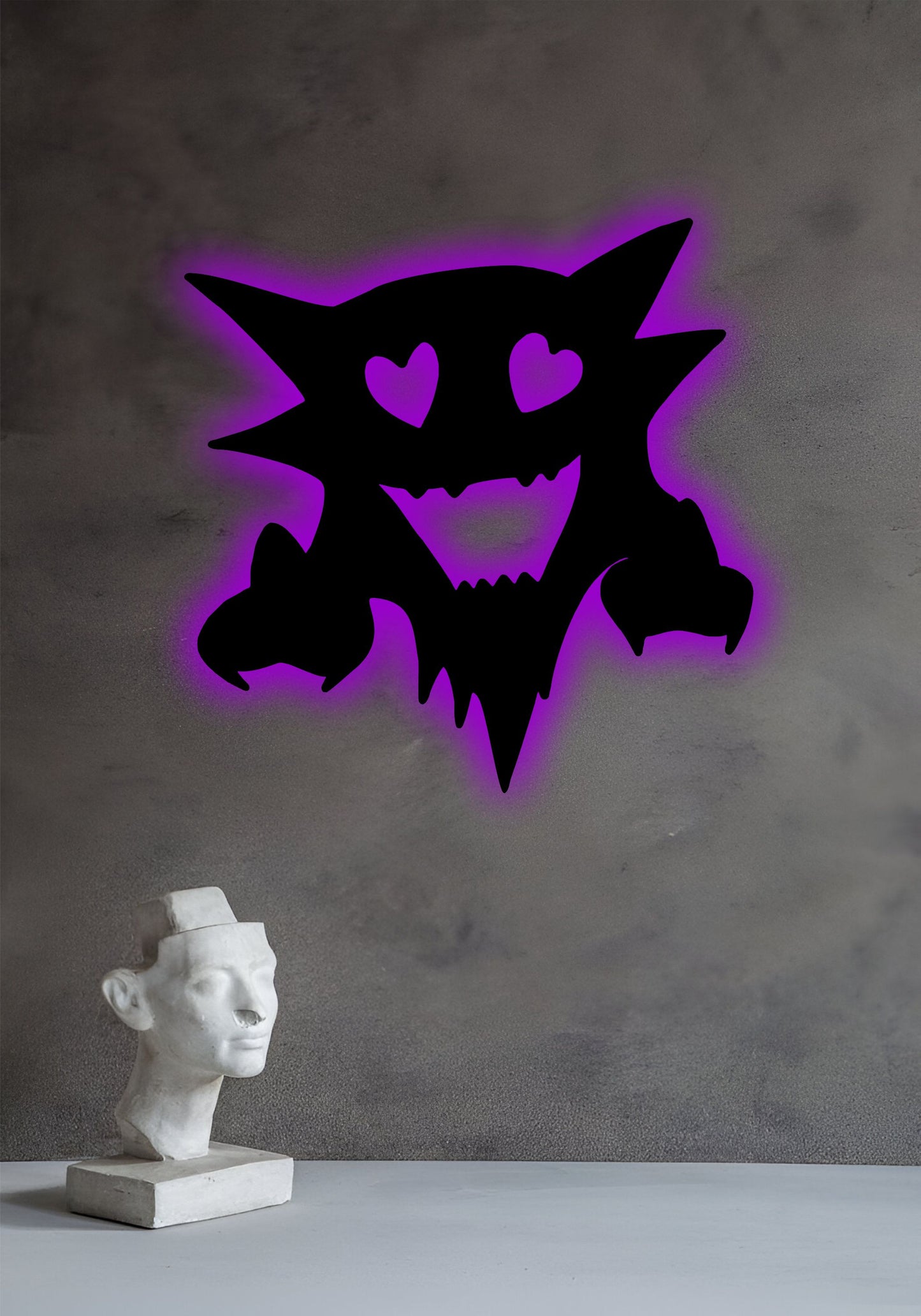 LOVE GENGAR || LED WALL ART Pitsstop