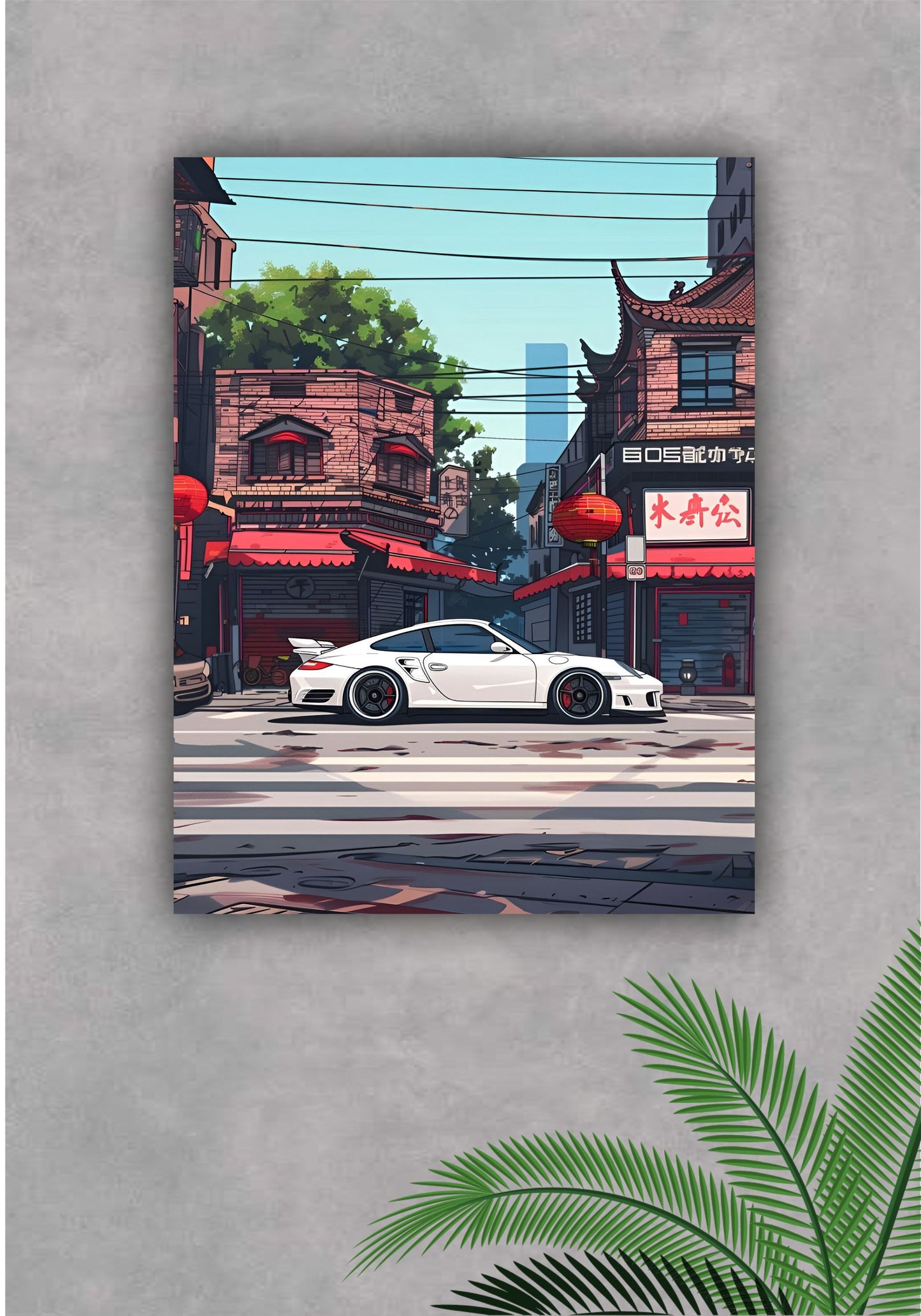 PORSCHE 911 || CAR POSTER Pitsstop