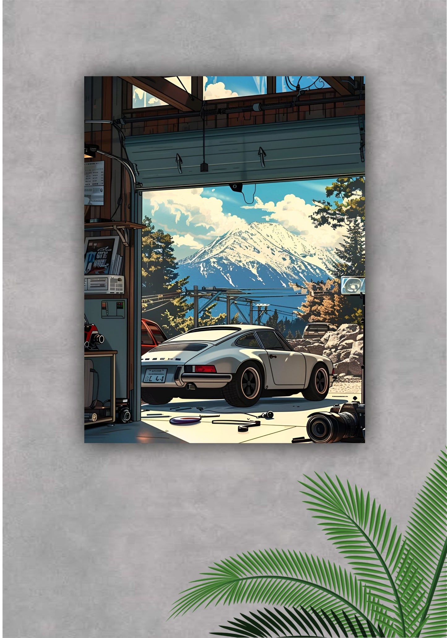 911 PORSCHE || CAR POSTER Pitsstop