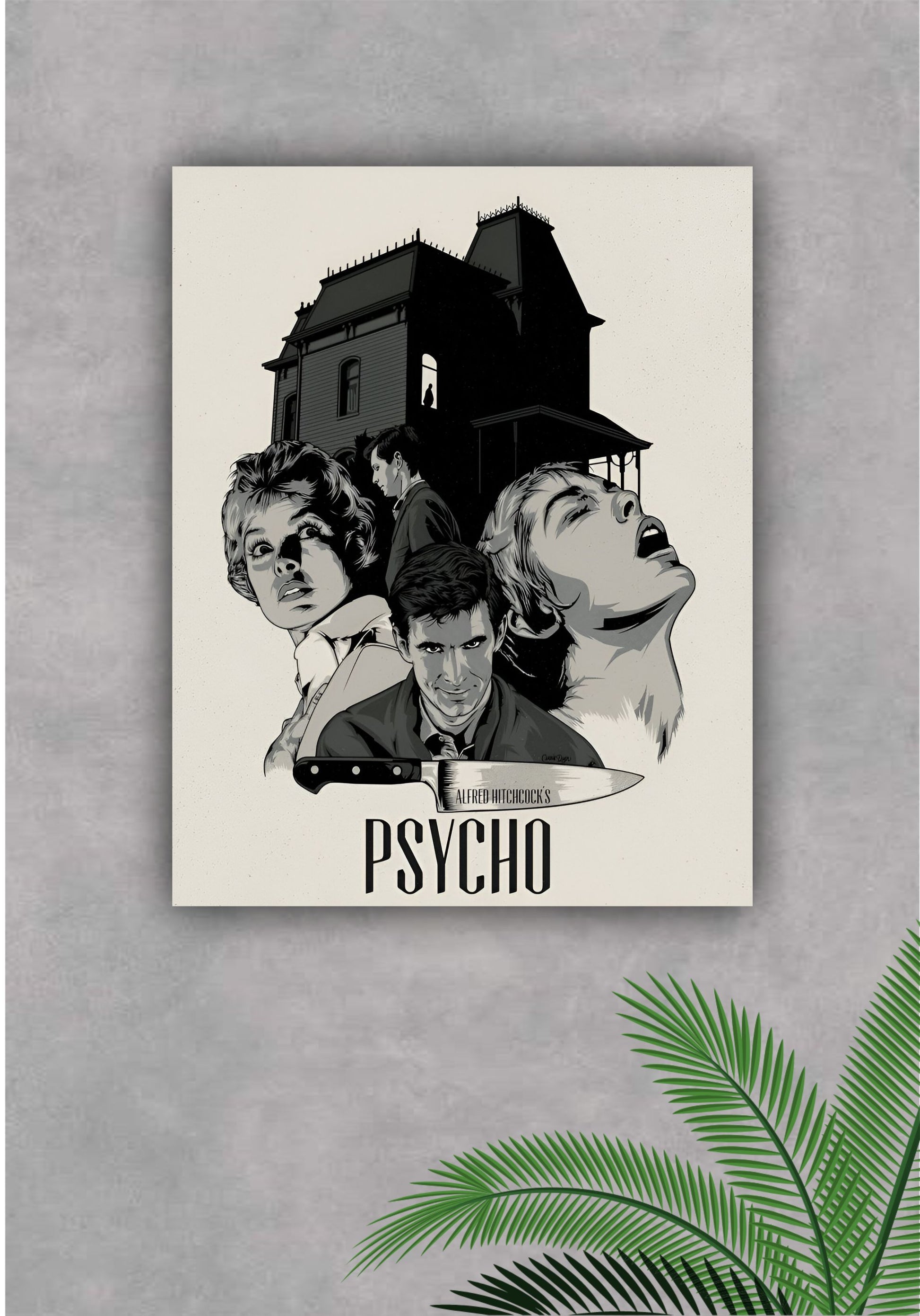 PSYCHO || MOVIE POSTER Pitsstop