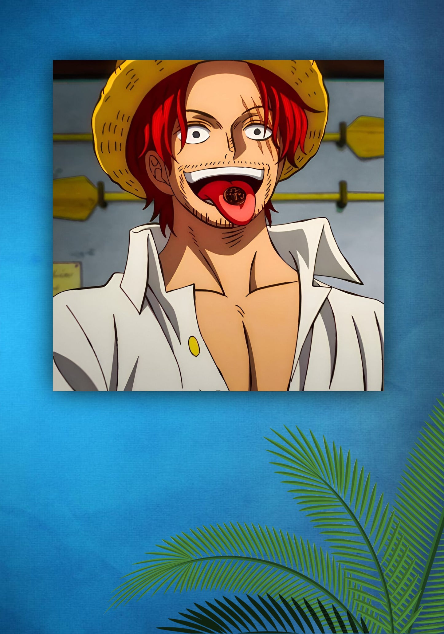 RED HAIR SHANKS || ONE PIECE POSTER Pitsstop