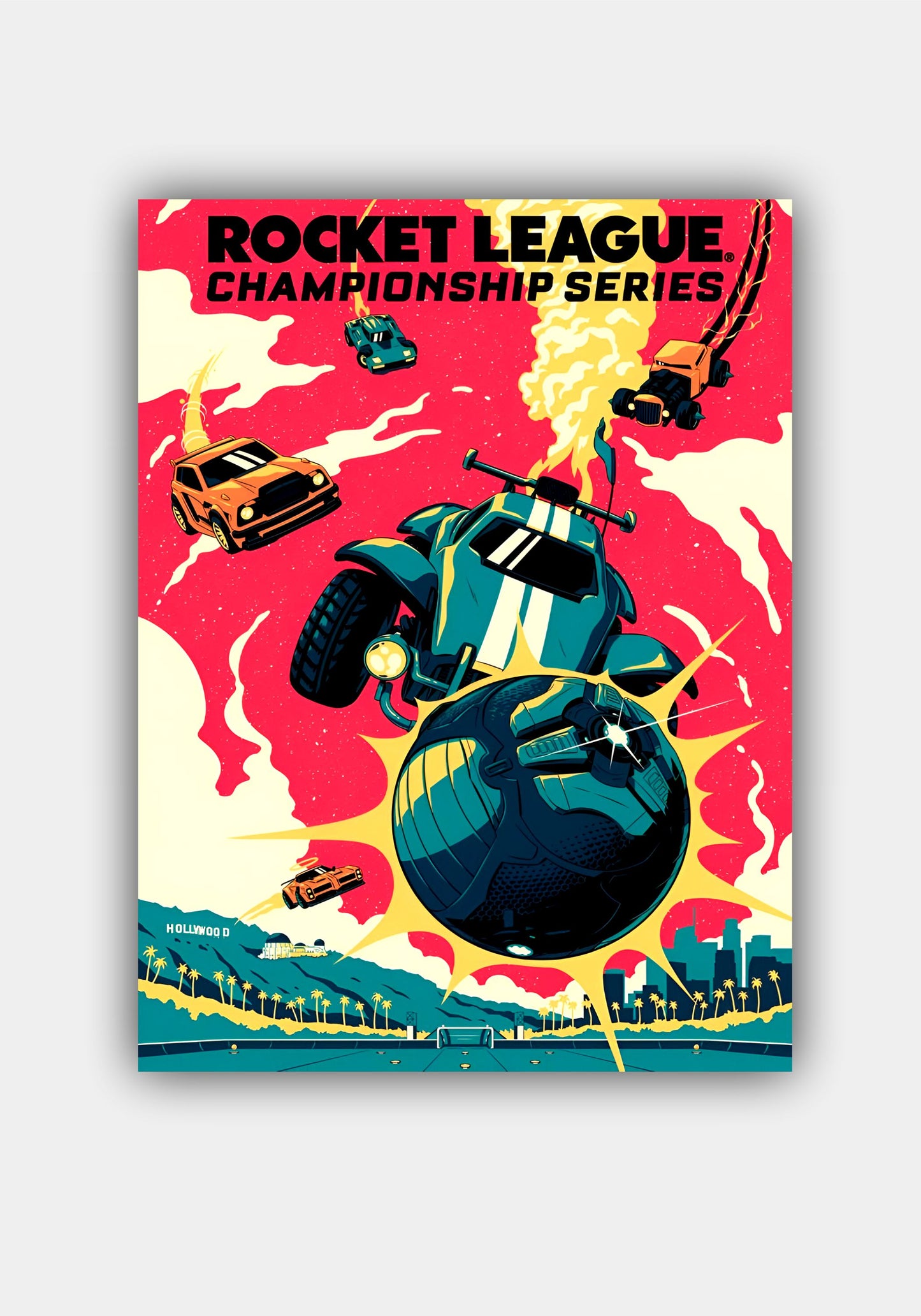 ROCKET LEAGUE || GAME POSTER