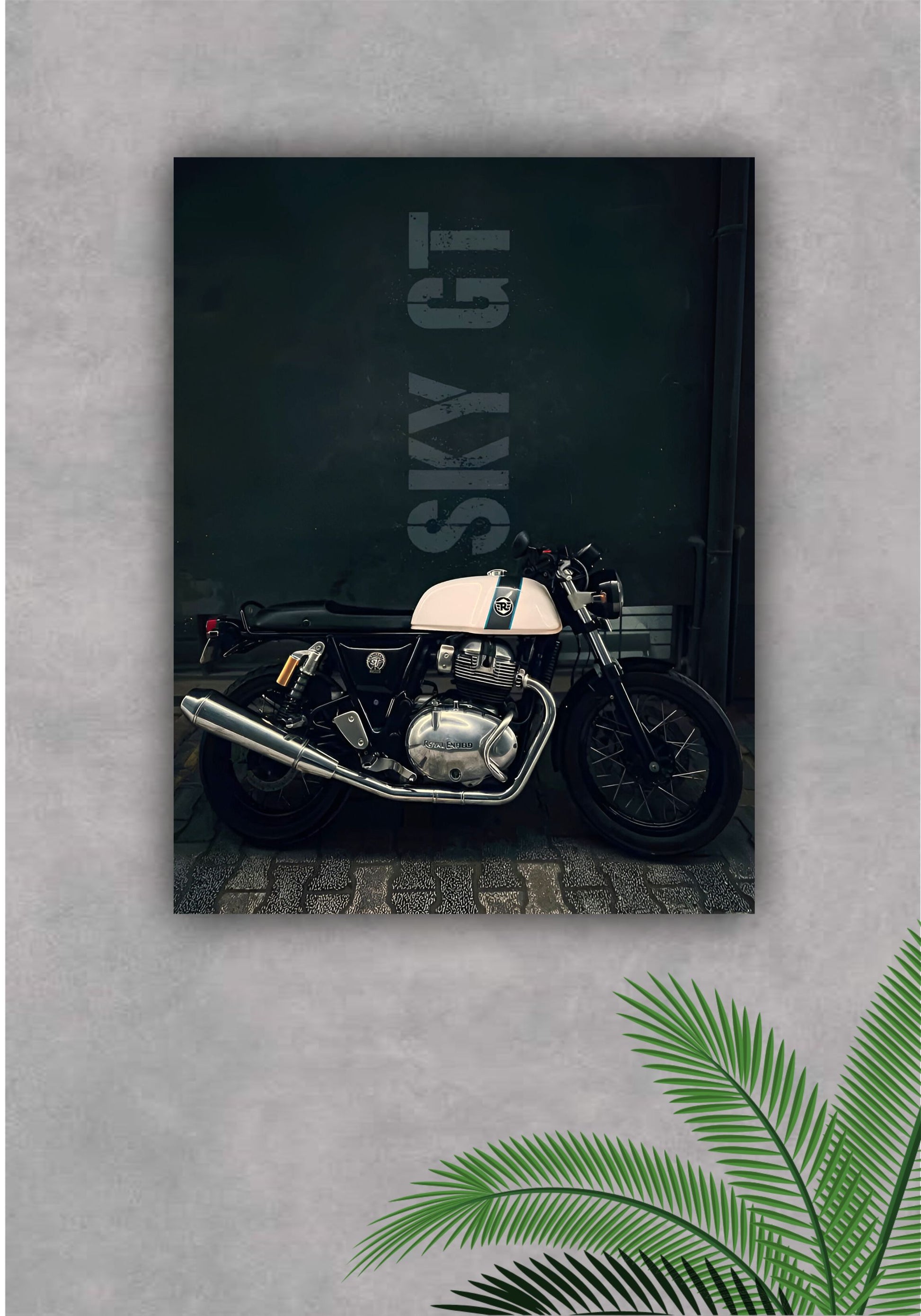 Royal Enfield Continental GT 650 || BIKE &CAR POSTER Pitsstop