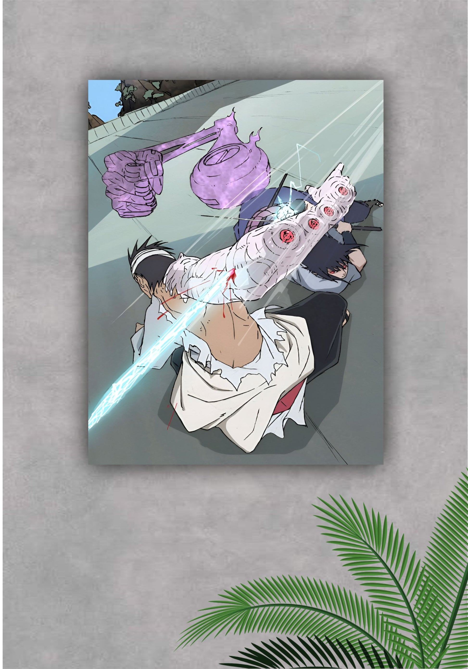 SASUKE || NARUTO ANIME POSTER Pitsstop