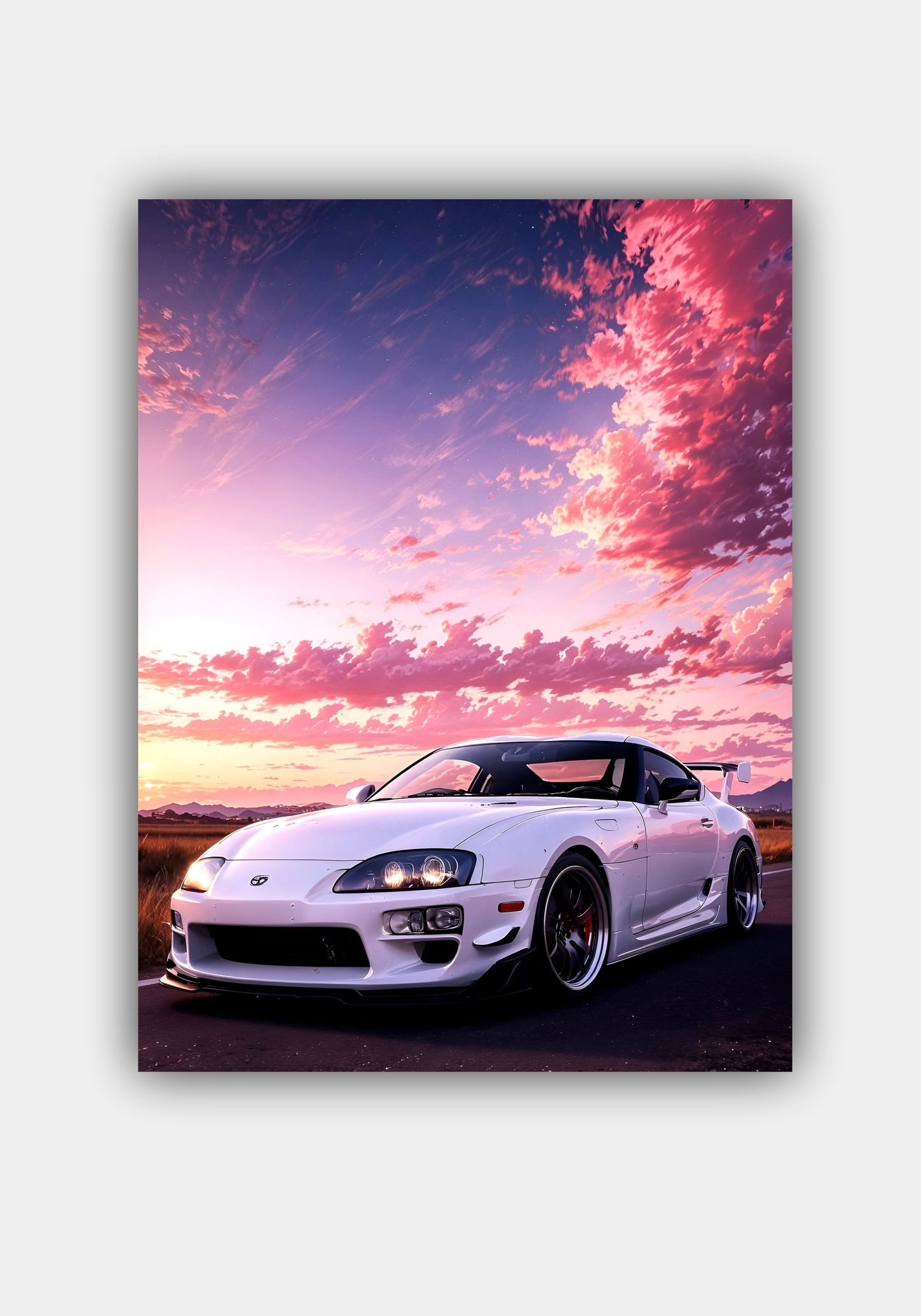 SUPRA || CAR POSTER