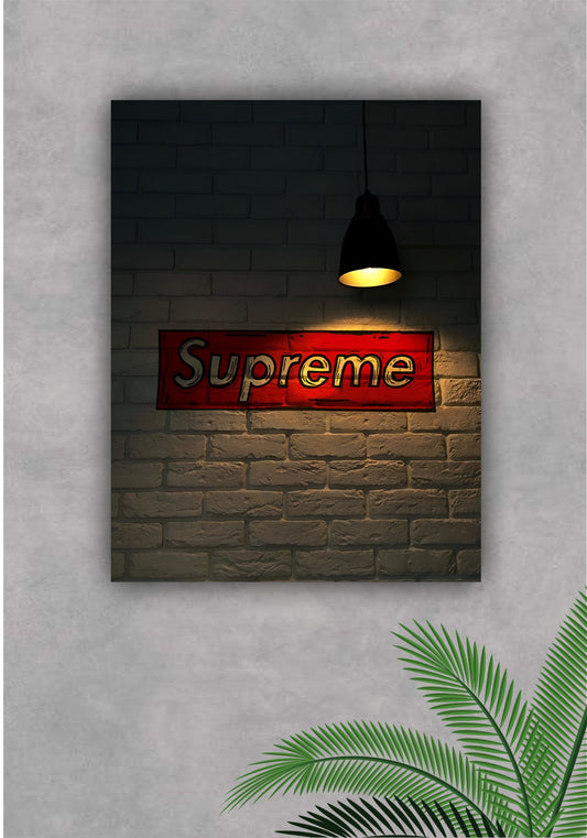 SUPREME ||  AESTHETIC WALL POSTER Pitsstop