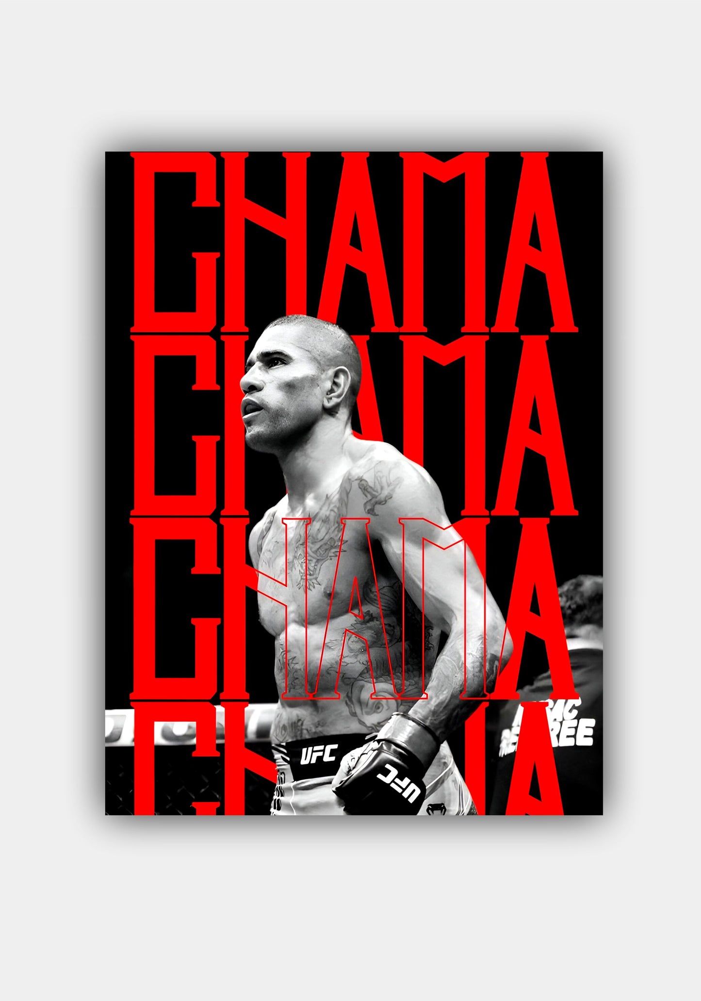 CHAMA || UFC || SPORTS POSTER