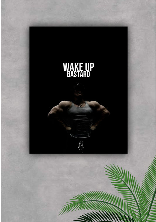 WAKE UP || MOTIVATION POSTER Pitsstop