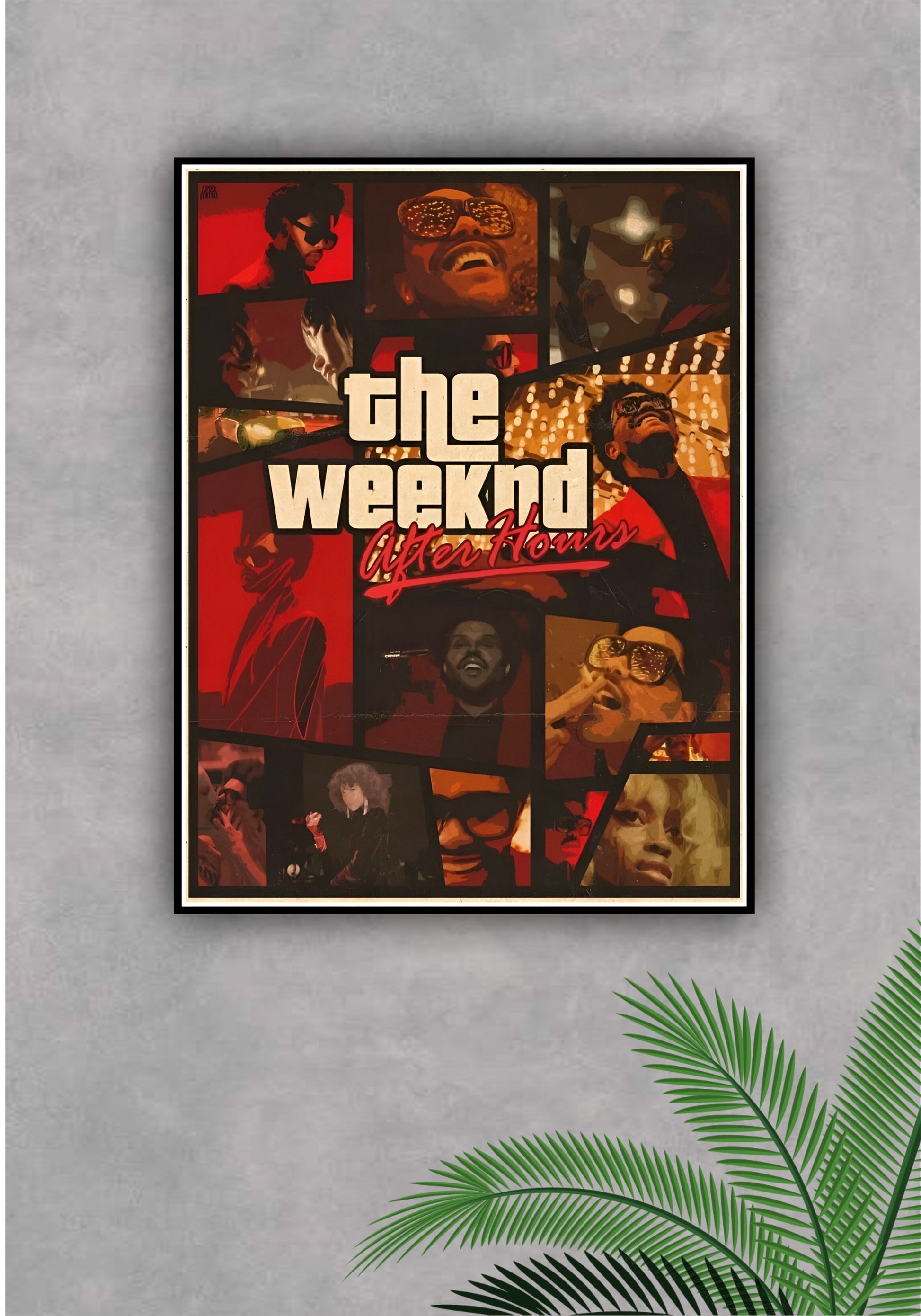 THE WEEKND || MUSIC POSTER Pitsstop